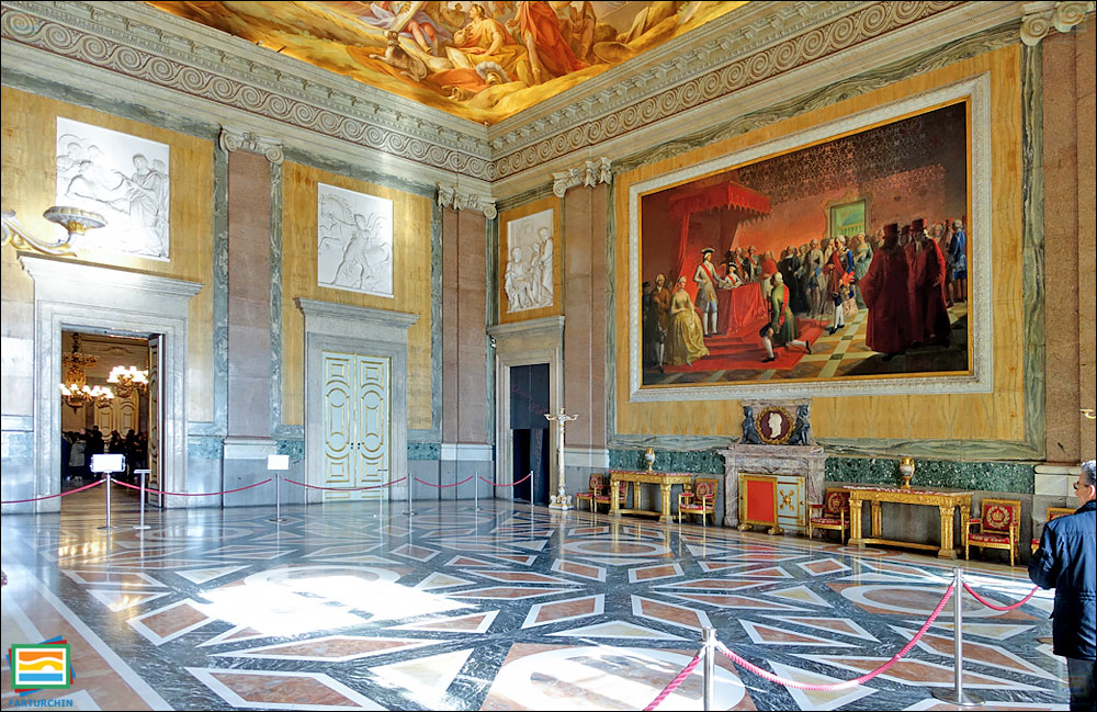کاخ پادشاهی کازرتا - میراث ایتالیا