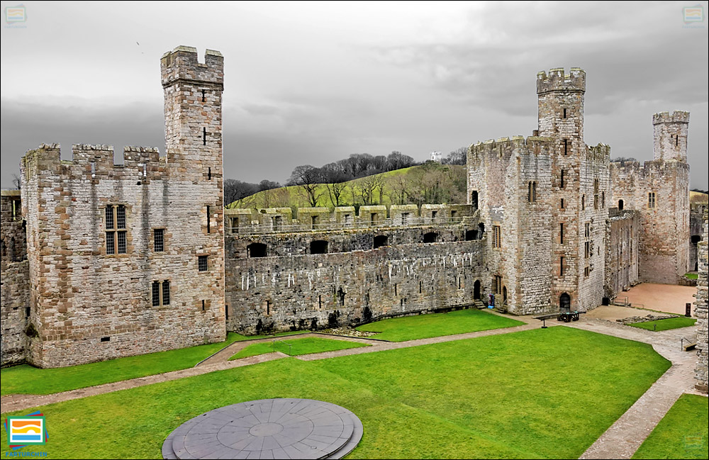 قلعه‌ی کرناروون - میراث بریتانیا