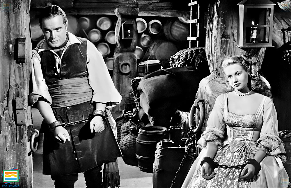 بهترین فیلم‌های تاریخی دهه‌ی ۱۹۴۰ - شاهزاده‌بانو و دزد دریایی