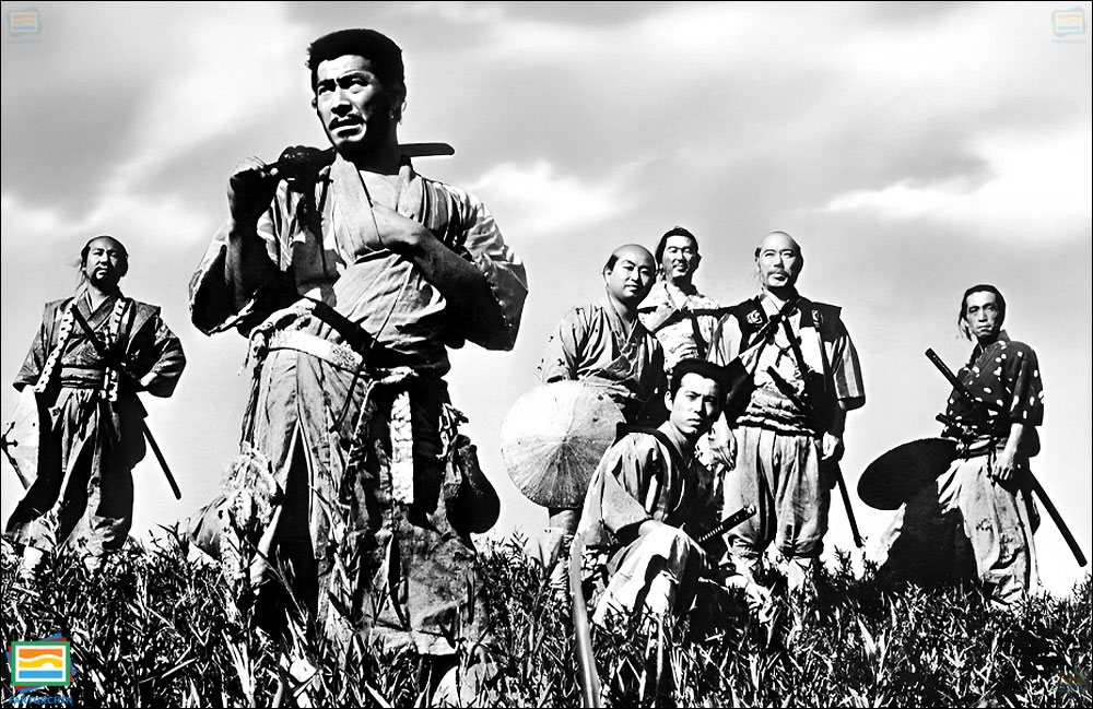 بهترین فیلم‌های تاریخی دهه‌ی ۱۹۵۰ - هفت سامورایی